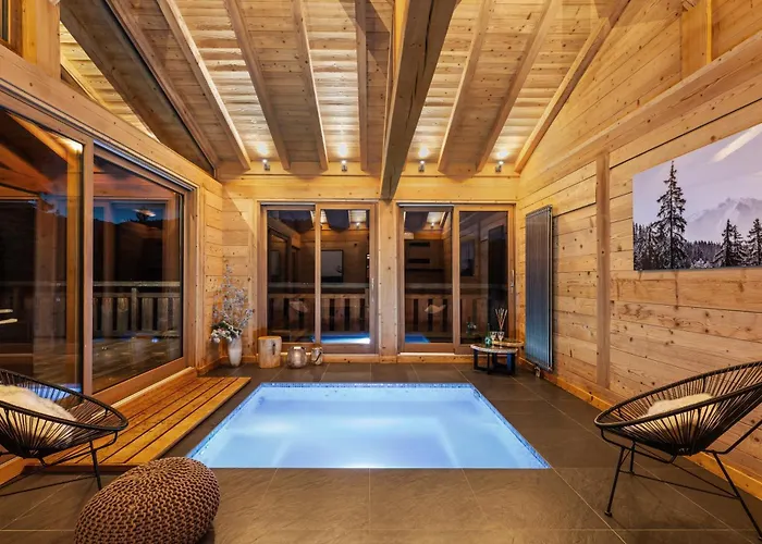 Ysalpe - Vue Montagne Hammam Sauna Jacuzzi Et Salle Cinema Megève