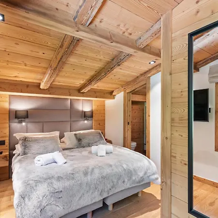 Ysalpe - Vue Montagne Hammam Sauna Jacuzzi Et Salle Cinéma Casa vacanze Megève