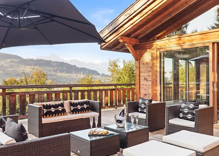 Tatil Evi Ysalpe - Vue Montagne Hammam Sauna Jacuzzi Et Salle Cinema Megève