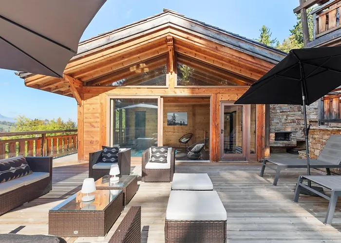 Ysalpe - Vue Montagne Hammam Sauna Jacuzzi Et Salle Cinema * Megève