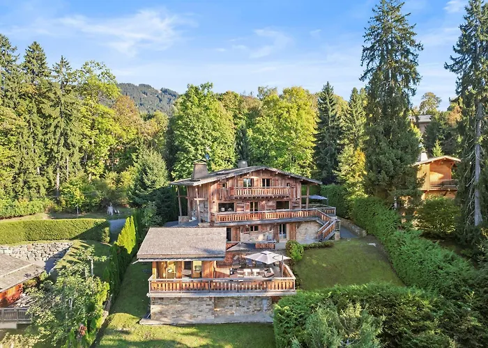 Tatil Evi Ysalpe - Vue Montagne Hammam Sauna Jacuzzi Et Salle Cinema Megève